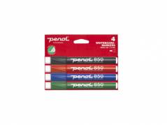 Whiteboardmarker Penol 850 2-5mm ass. 4stk/s&aelig;t svanem&aelig;rket