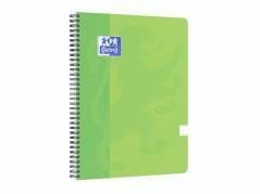 Notesbog Oxford TOUCH A4+ gr&oslash;n linieret 90g