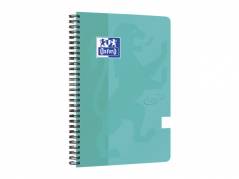 Notesbog Oxford TOUCH A5+ turkis dot/punkt 90g