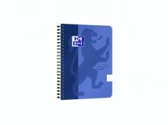Notesbog Oxford TOUCH A5+ bl&aring; linieret 90g