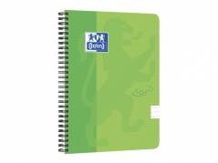 Notesbog Oxford TOUCH A5+ gr&oslash;n linieret 90g