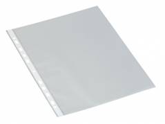 Plastlomme Bantex A4 0,09mm &aring;ben top 10stk/pak transp.