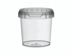 Plastb&oslash;tte PP 155ml &Oslash;69x68mm klar 1152stk/kar