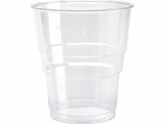 Plastglas &oslash;konomi 39cl 0,3l 50stk/ps