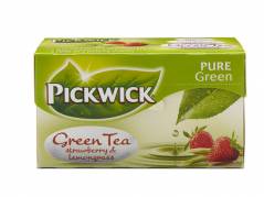 Te Pickwick gr&oslash;n te Jordb&aelig;r+Citron 20breve/pak