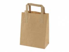 Papirsb&aelig;repose brun 4,9L 180/105x230mm 500stk/pak 70g