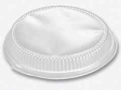 Plastl&aring;g 2,5cm dome t/foliebakke R-PET klar 200stk/pak