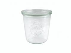 Sylteglas Weck incl l&aring;g (742) 580ml &Oslash;10x10,7cm 6stk/pak