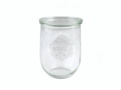 Sylteglas Weck incl l&aring;g (745) 1062ml &Oslash;10x15,2cm 6stk/pak