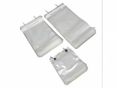 Plastikpose microperforeret 240x450/50+40x0,035m 1000stk