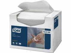Vaskeklud Tork premium soft 8 box af 135 klude/kar