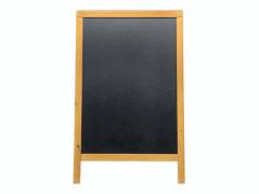 Gadeskilt Securit fyrretr&aelig;sramme 85x55cm