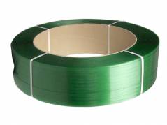 Strapb&aring;nd PET gr&oslash;n 19x0,9mm &oslash;406mm 1000m 650kg tr&aelig;k