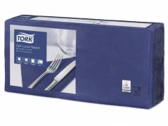 Servietter Tork 3-lags mørkeblå 33cm 10X150stk/kar
