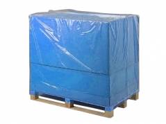 Plastikh&aelig;tte LDPE bl&aring; 1300/550x1700x0,035mm