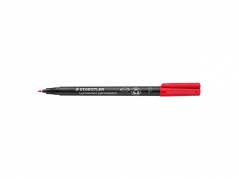 OHP-pen Lumocolor rød F 0,6mm 318-2 permanent