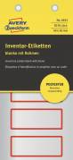 Etiket&nbsp;Avery&nbsp;t/inventar&nbsp;og