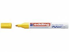 Paint marker Edding 750 permanent gul 2-4mm rund spids