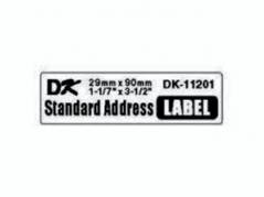 Label Brother hvid DK11201 29x90mm adresse 400stk/rul