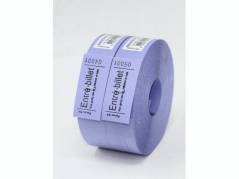 Entrebillet lilla nr.54 30x63mm 1000stk