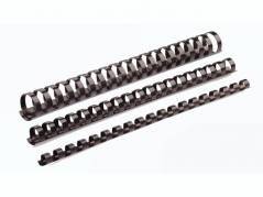 Spiralrygge Fellowes 12mm sort A4 100stk/pak 56-80ark