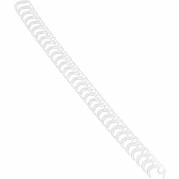 Spiralrygge Fellowes 3:1 wire 6mm hvide A4 2-35ark 100stk/pak