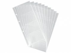 Visitkortlomme VISIFIX klar Pk/10 stk-80 kort T/2383&2385