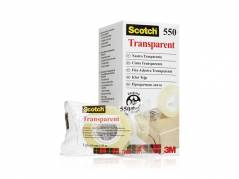 Tape Scotch kontortape 550 transparent 19mmx33m