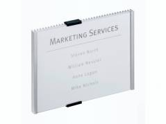 Info sign 210x149mm (a5) SØLV 215x13x153mm (1stk) 