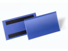 Hyldeforkant m/magnet blå 150x67mm