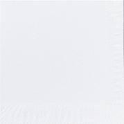 Servietter 1-lags Duni 24cm 1/4 fold hvid (SRP) 6000stk/kar