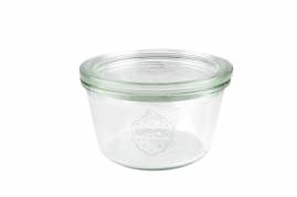 Sylteglas Weck incl l&aring;g (741) 370ml &Oslash;10x6,9cm 6stk/pak
