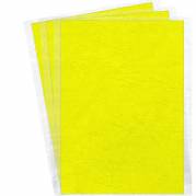 Kartonforside Fellowes A4 250g gul Delta leatherboard 100stk