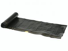 Affaldss&aelig;k m/sn&oslash;reluk sort 700x1010mm 100L 10stk/rul