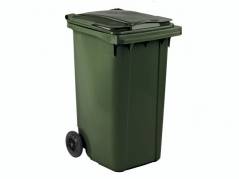 Affaldscontainer 240L gr&oslash;n UV-resistent