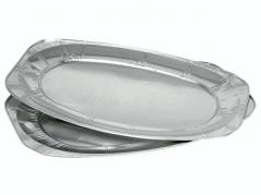 Serveringsfad oval aluminium 54,7x36cm 30stk/pak