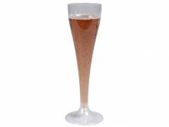 Champagneglas p&aring; l&oslash;s fod PS 10cl klar 12stk/ps