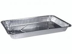 Gastro bakke Cater-Line aluminium 6800ml 10stk/pak m/rullekant