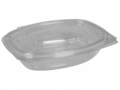 Salatb&aelig;ger m/h&aelig;ngslet l&aring;g oval 250ml klar A-PET 50stk/pak