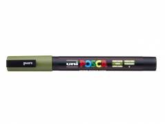 Paint marker Uni Posca PC-3M khaki green/grøn 0,9-1,3mm