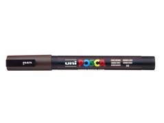 Paint marker Uni Posca PC-3M dark brown 0,9-1,3mm BRUN