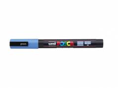 Paint marker Uni Posca PC-3M sky blue/blå 0,9-1,3mm