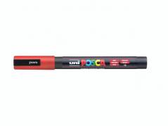 Paint marker Uni Posca PC-3M rød 0,9-1,3mm