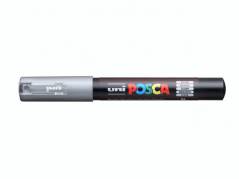 Paint marker Uni Posca PC-1M silver/sølv 0,7mm