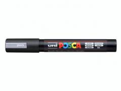 Paint marker Uni Posca PC-5M sølv1,8-2,5mm 