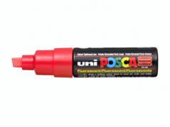 Paint marker Uni Posca PC-8K fluo red 8mm RØD 