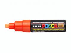 Paint marker Uni Posca PC-8K fluo orange 8mm