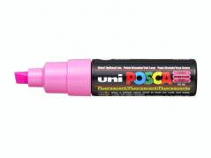 Paint marker Uni Posca PC-8K fluo pink 8mm