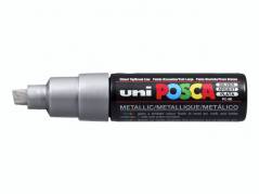 Paint marker Uni Posca PC-8K silver/sølv 8mm 