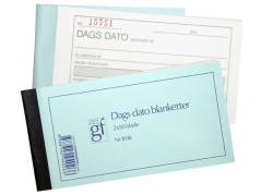 Dags dato m/kopi grafisk 2x50bl 148x84cm 1016
